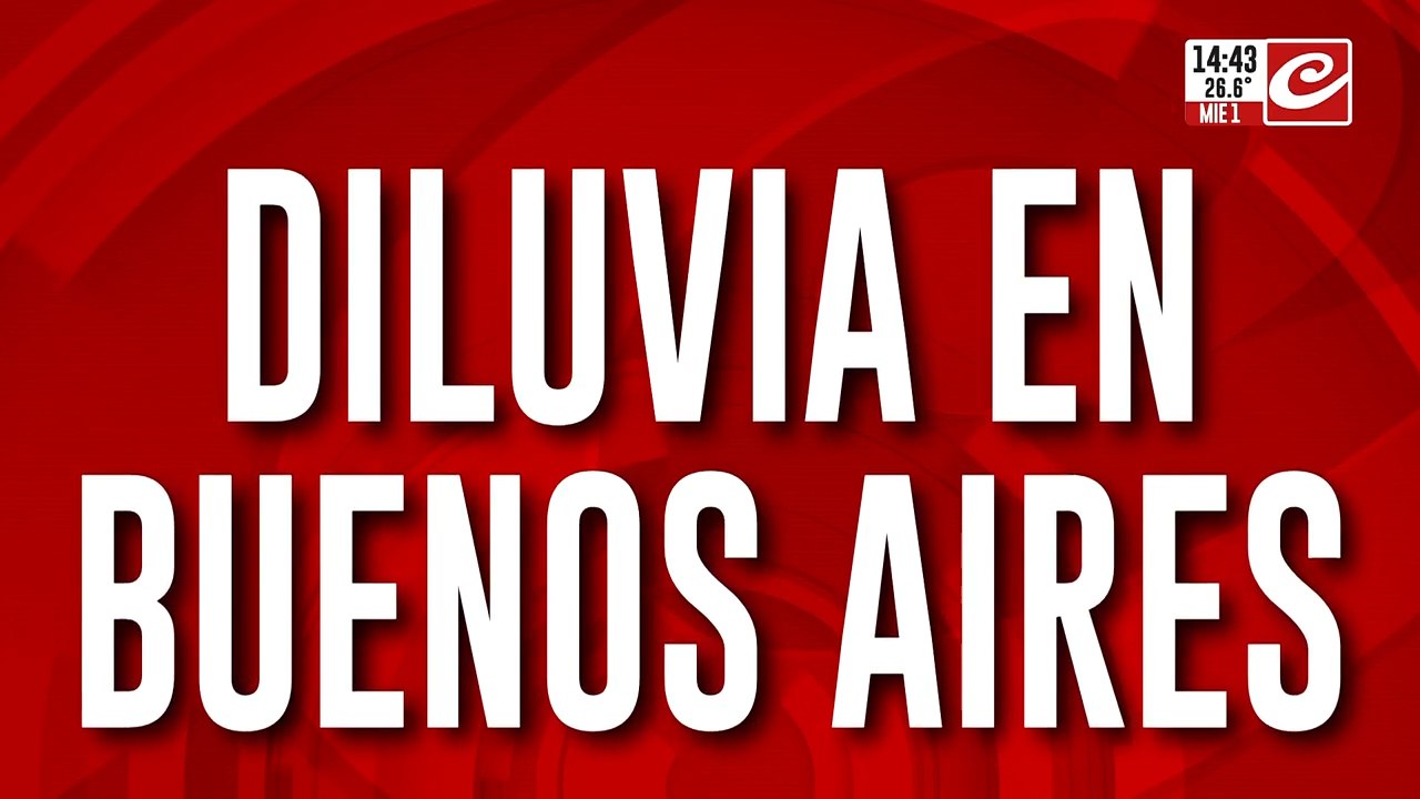 Diluvia en Buenos Aires: recién el sábado llegaría el alivio