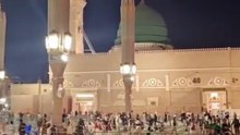 Qalbi Fil Madina 🕌 Heart Touching Naat | Masjid e Nabwi Status 💚