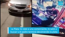 La Plata: le robó a una comerciante, lo salió a buscar y el padre terminó devolviendo la plata