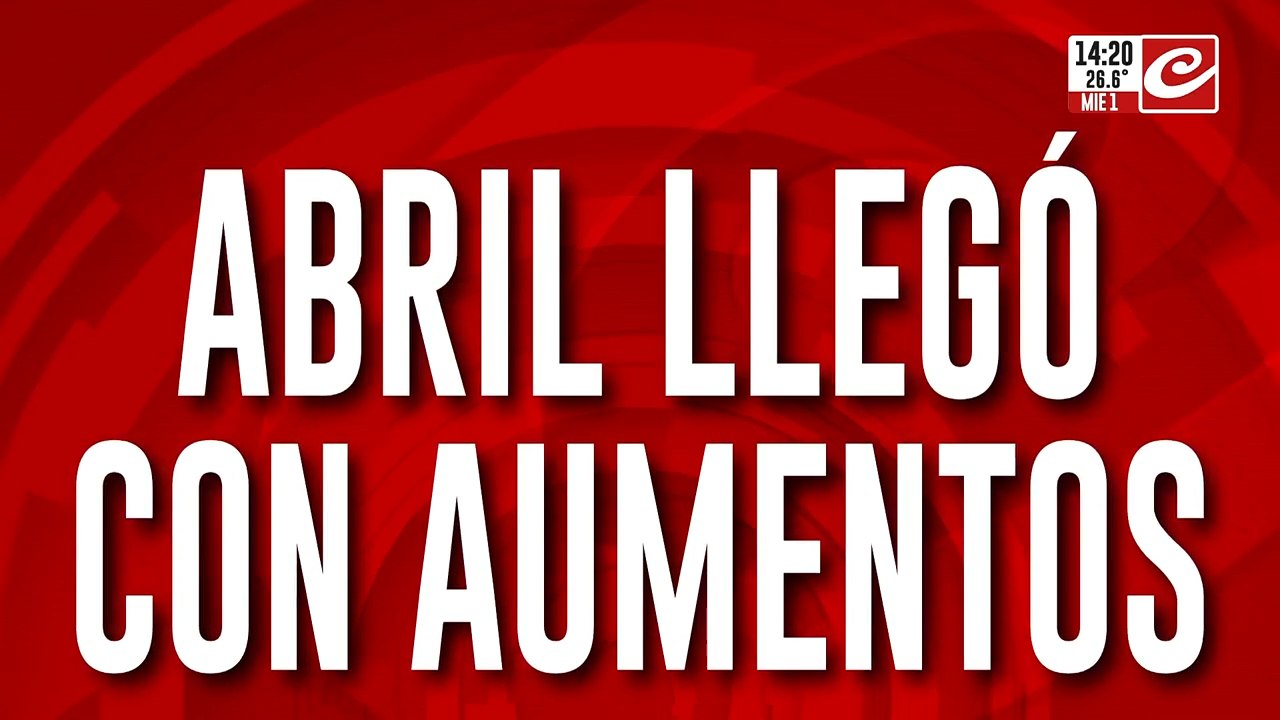 Abril llegó con aumentos: subieron la luz, el gas, el agua, el Subte y el colectivo