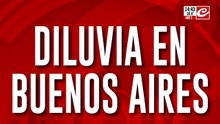 Diluvia en Buenos Aires: recién el sábado llegaría el alivio