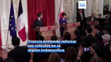 Macron refuerza la alianza con Japón para impulsar una "tercera vía" frente a Estados Unidos y China