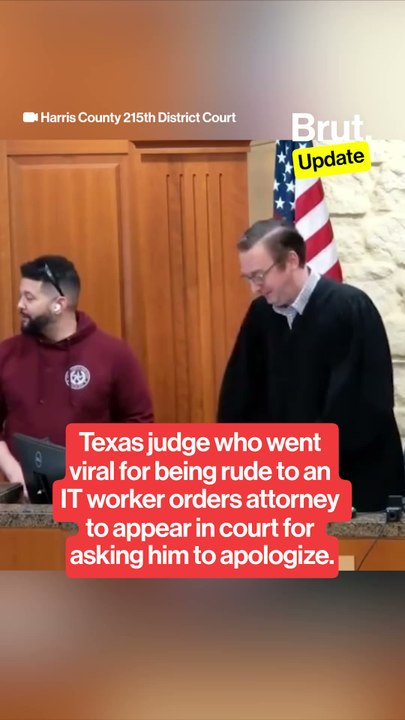 Judge who was rude to IT worker orders attorney to appear in court for asking him to apologize.