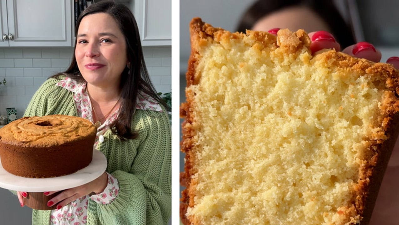 Cream Cheese Pound Cake Recipe