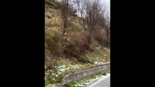 Maltempo, frana sulla strada: Agnone isolata - Video