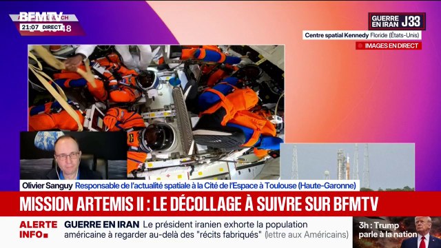 Mission Artemis 2: La prochaine étape, c'est fermer la capsule puis fermer la coque qu'il y a autour de la capsule , explique Olivier Sanguy, responsable de l’actualité spatiale à la Cité de l’Espace à Toulouse