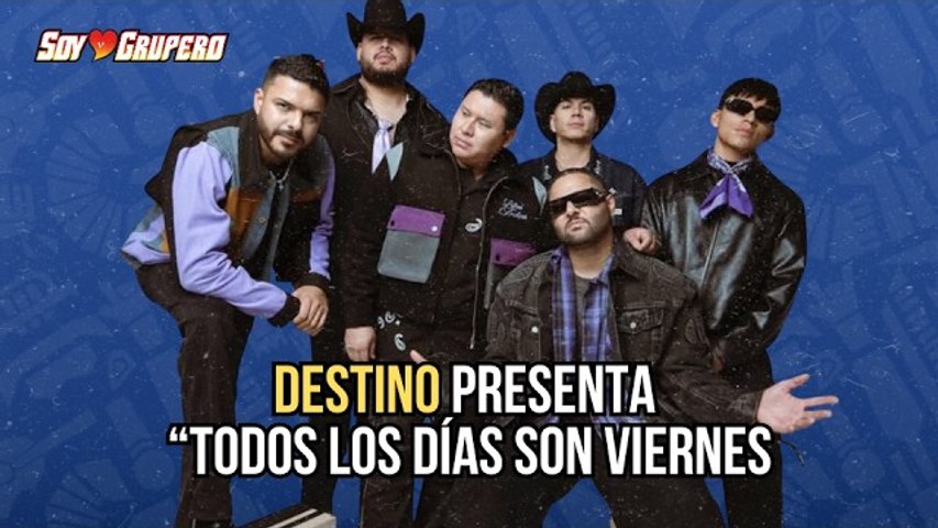 Grupo Destino presenta “Todos los días son viernes” y se enfrenta a reto musical | Entrevista