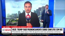 Trump fará pronunciamento sobre guerra com o Irã nesta quarta-feira