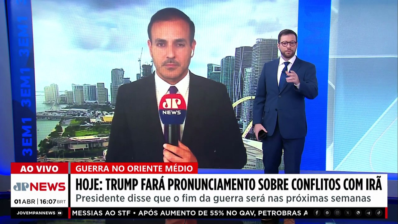 Trump fará pronunciamento sobre guerra com o Irã nesta quarta-feira