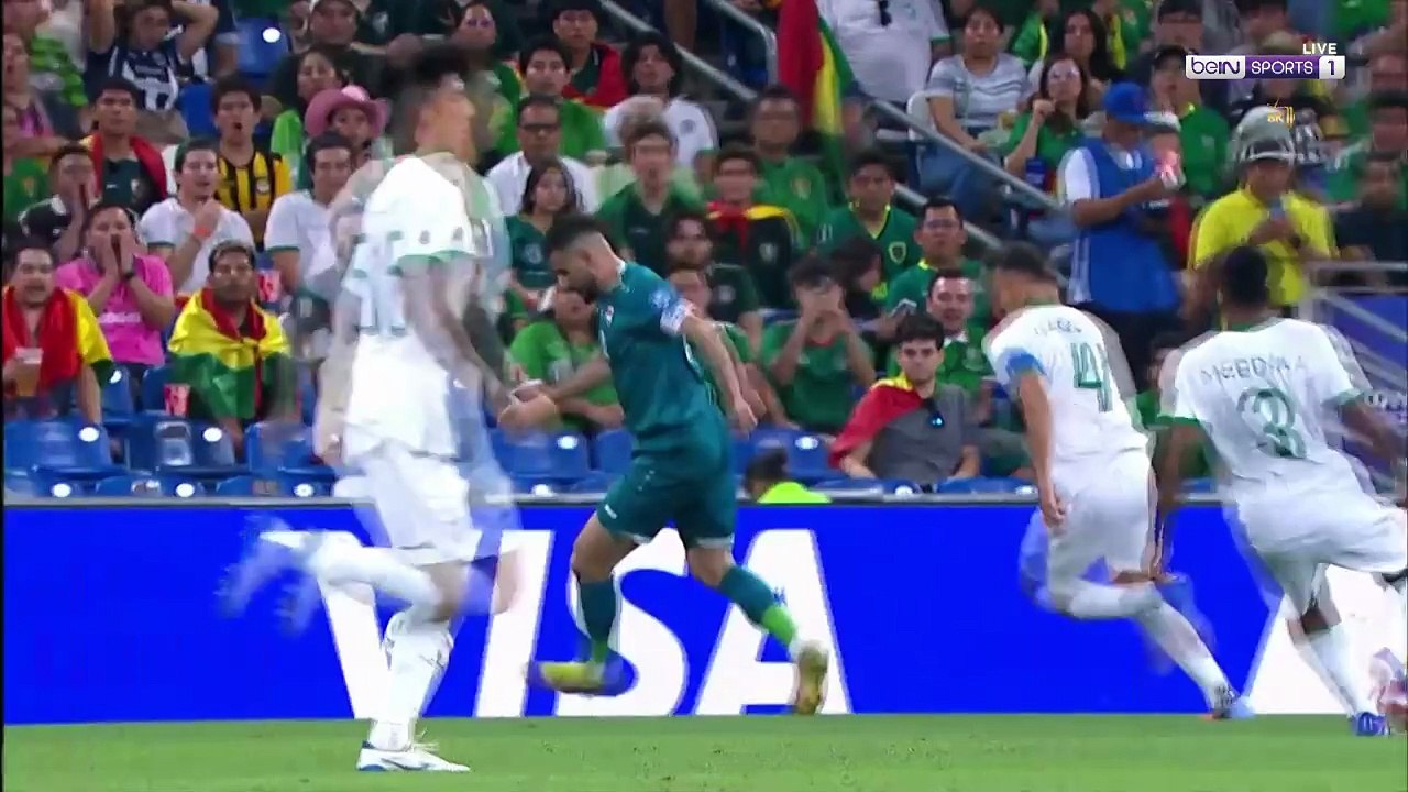 تصفيات آسيا المؤهلة لكأس العالم 2026     العراق  بوليفيا   الملحق العالمي    الاياب الشوط الاول  2026-04-01