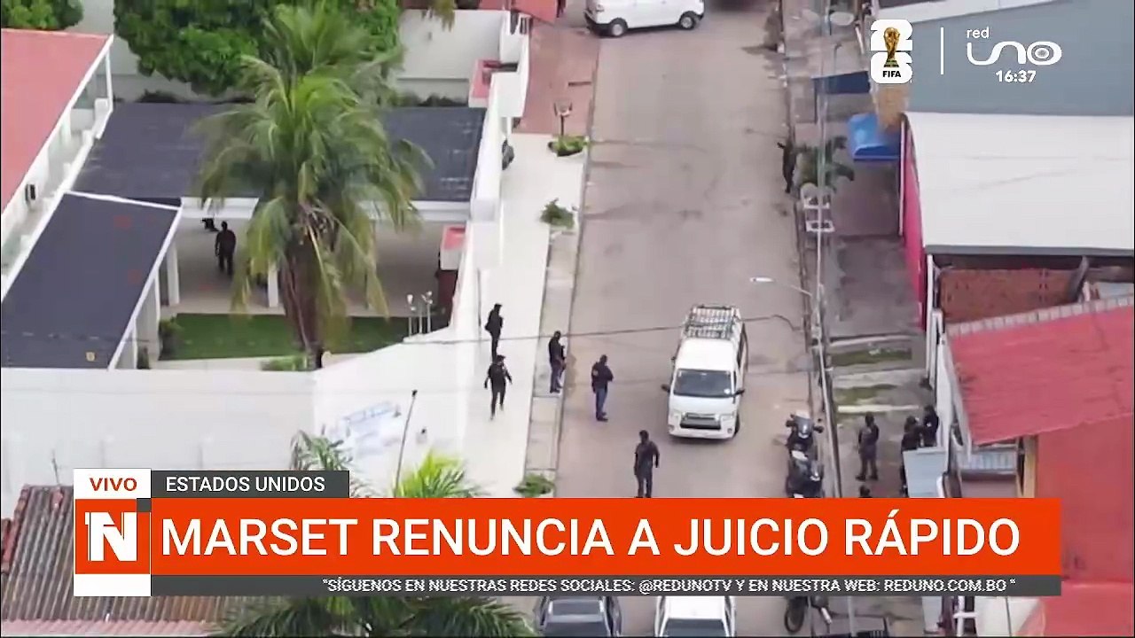 MARSET RENUNCIA A JUICIO RÁPIDO