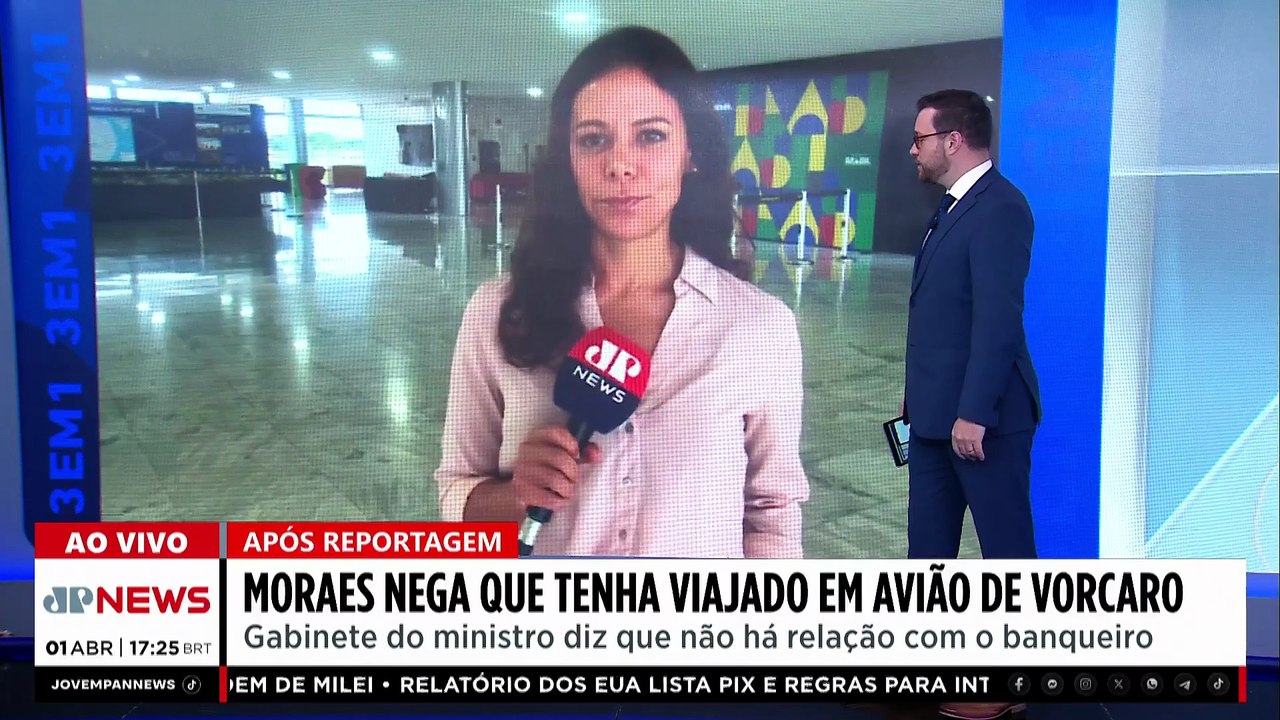 Moraes nega ter viajado em aviões ligados a Daniel Vorcaro