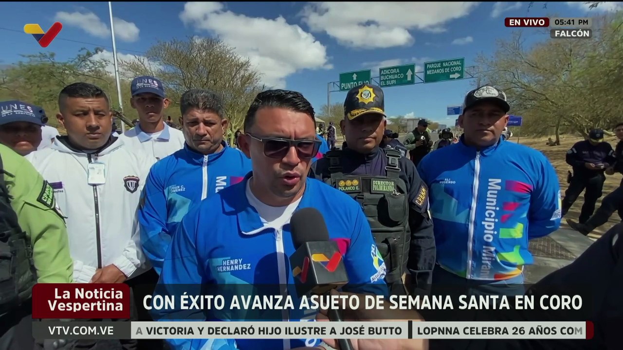 Autoridades supervisan puntos de control desplegados para garantizar normalidad en asueto de Semana Santa