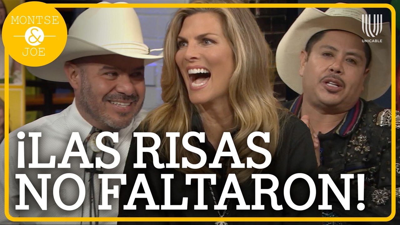 Montserrat Oliver ríe sin parar con El Norteño y el Indio Brayan