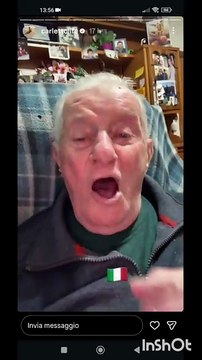 Carletto Life nonno Faustino triste per la non qualificazione ai mondiali dell'italia