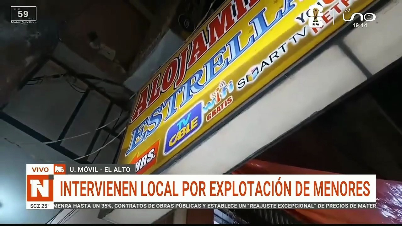 Intervienen local por expl0tación de menores