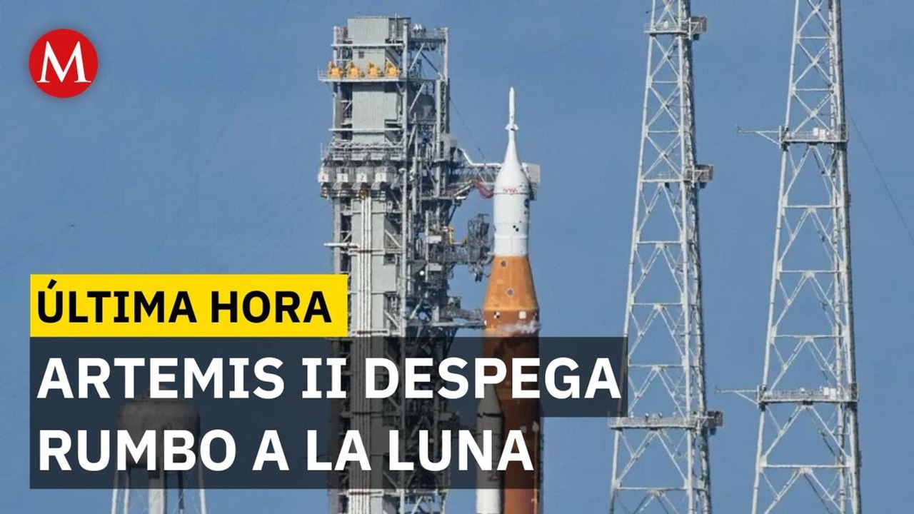Artemis II: Así fue el despegue de la nave Orion