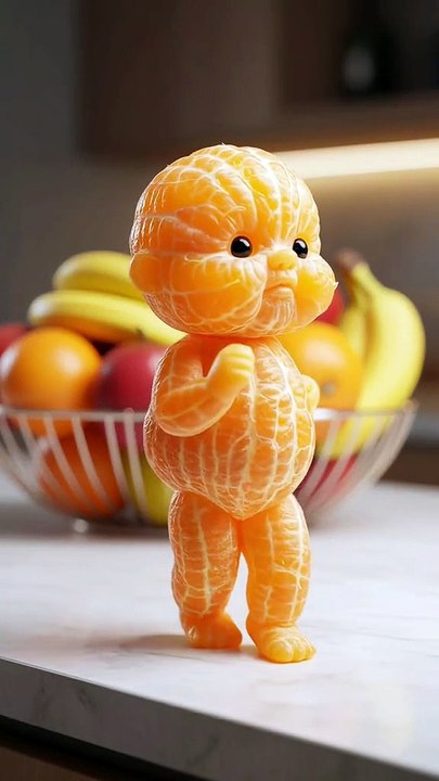 Meet the Dancing Orange Baby! 🍊🕺