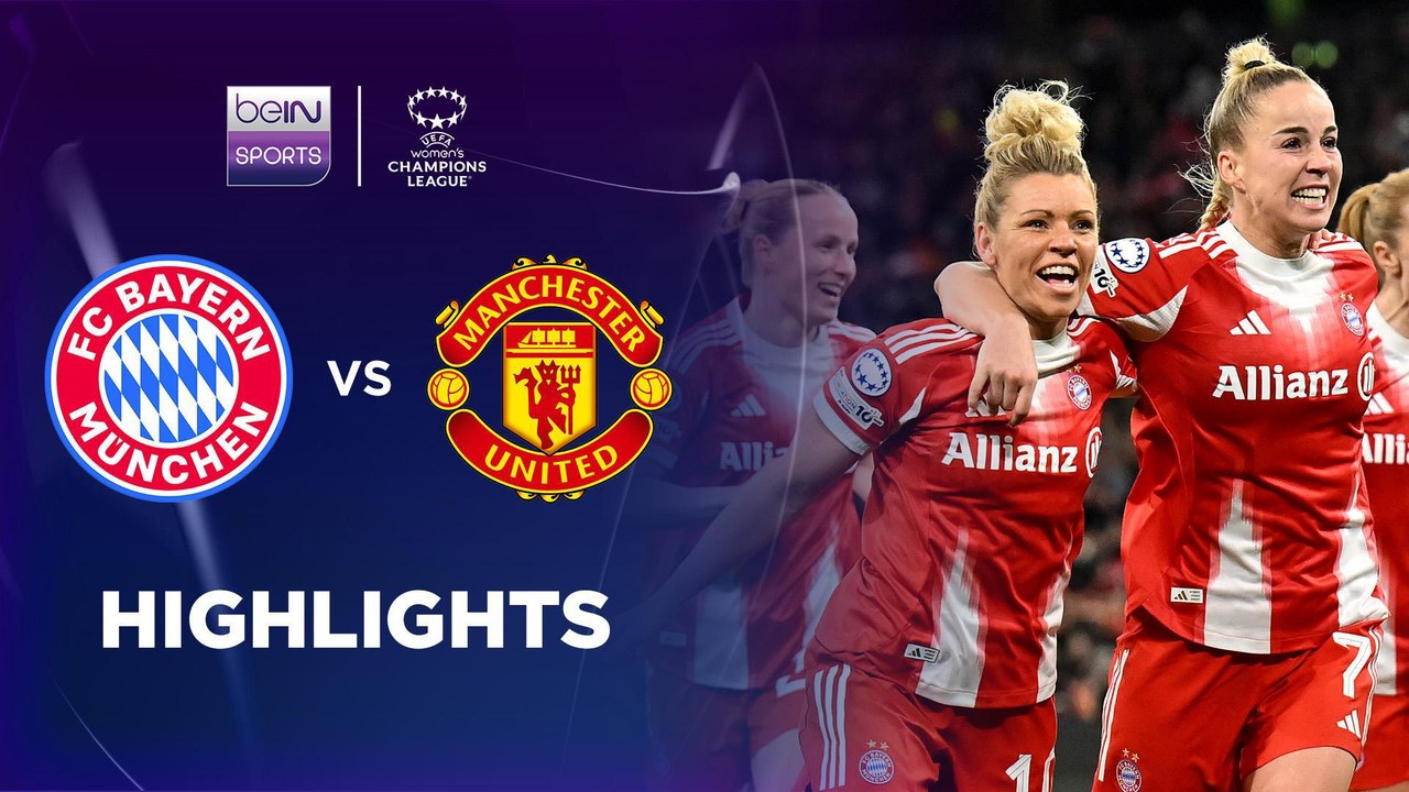 Bayern Munich 2-1 Manchester United (Agg. 5-3) | UEFA Women’s Champions League 25/26 Match Highlights