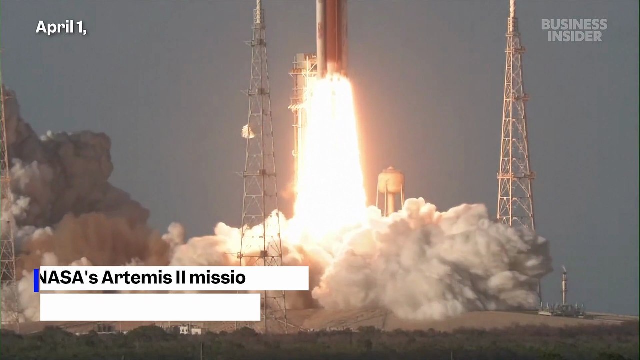 Artemis II launched for its journey around the moon