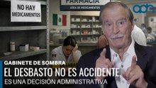 El desabasto de medicamentos no es accidente, es una decisión administrativa  | Gabinete de Sombra