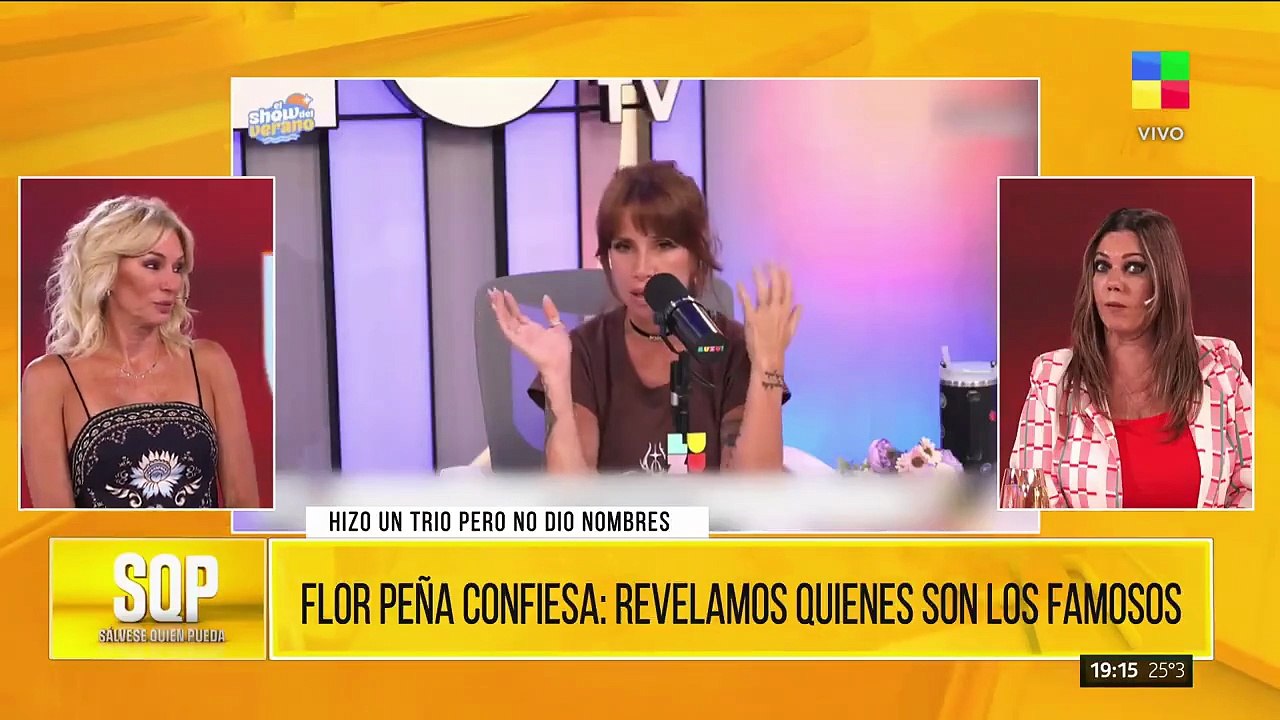 Florencia Peña contó el íntimo encuentro que tuvo con una figura reconocida