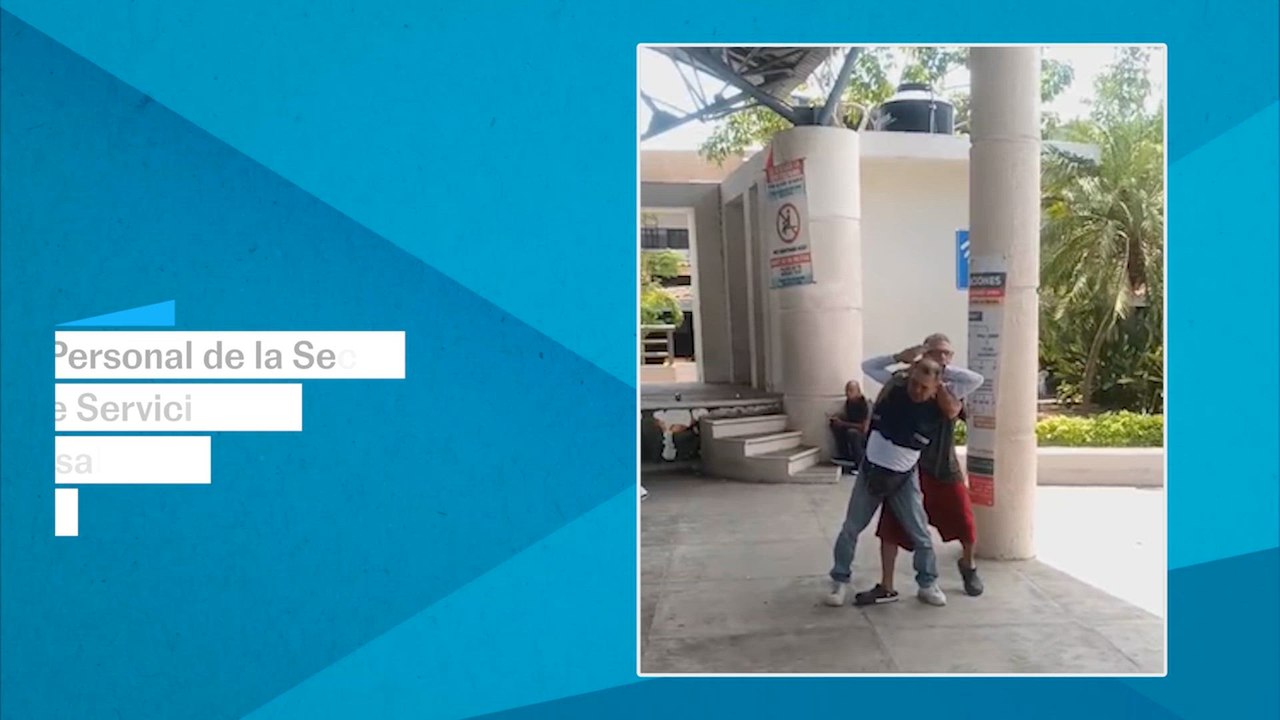 Migrantes son golpeados por funcionarios públicos en Tapachula