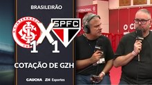 Cotação GZH de Inter 1x1 São Paulo