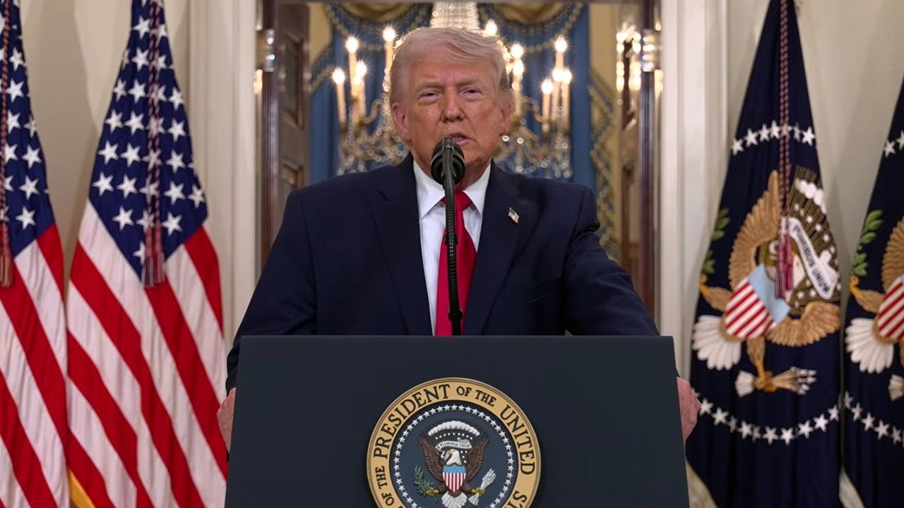 Trump pide paciencia a un público cansado de una guerra que “está a punto de acabar”