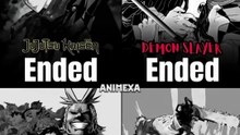 The End of an Era… JJK, Demon Slayer, MHA & Chainsaw Man🥺Anime Endings #jjk#mha#demonslayer#animesad