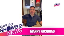 Manny Pacquiao, suportado ang upcoming series ni Anton Vinzon na 'Kamao'