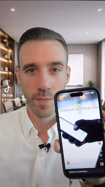 Rien à payer. Tu rejoins, tu postes, tu touches tes commissions.  Inscris-toi GRATUITEMENT via le lien en bio et commence à poster tes premières vidéos produits dès aujourd’hui. Pas de formation, pas de frais, juste des commissions sur tes ventes. 👇
