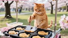 (88) Ginger and Mama Cat Sell Taiyaki, Help a Lost Girl, and Get a Sweet Surprise!