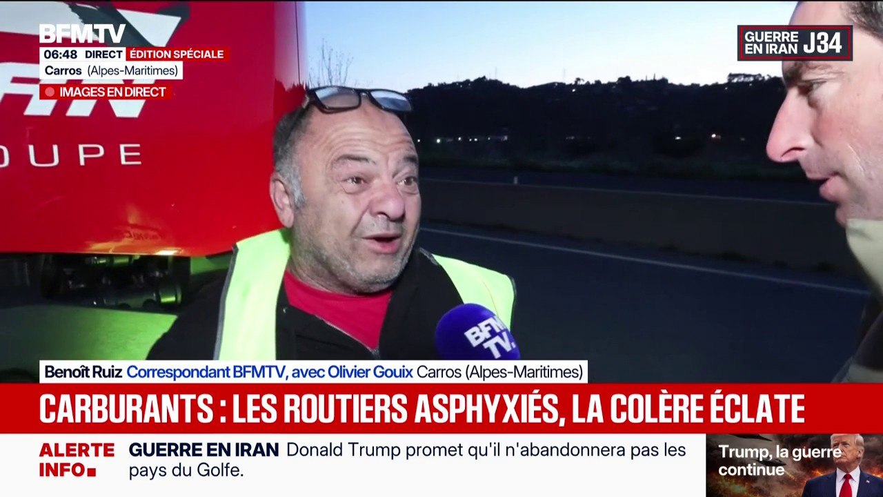 Carburants: les routiers toujours mobilisés pour faire entendre leur colère