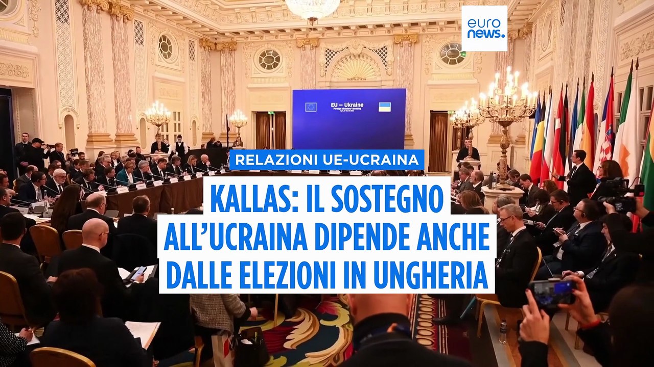 Ucraina: Kallas ripropone di destinare i beni russi congelati a Kiev se Orbán non revoca il veto