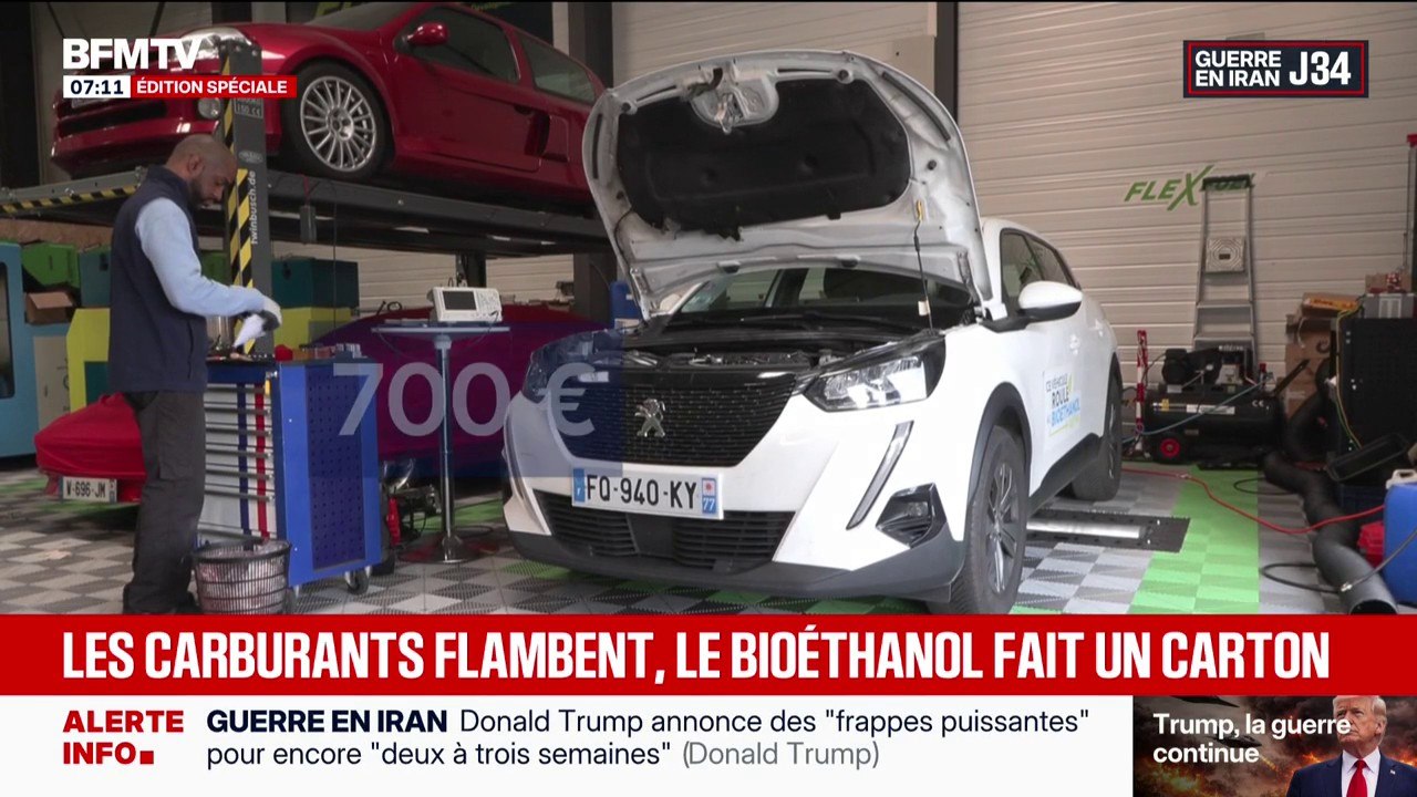 Hausse des prix des carburants: depuis le début de la guerre, le prix du bioéthanol a augmenté de seulement 3 centimes par litre, contre 41 centimes par litre pour le gazole