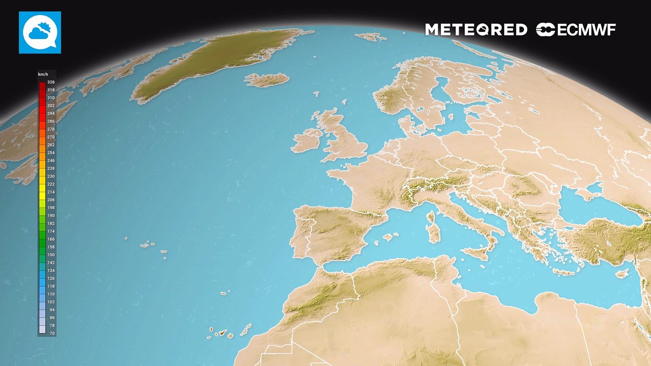 Der Jetstream liegt ab Freitag (Karfreitag) mit seiner Hauptachse bzw. mit einem ausgeprägten Strömungsband direkt über Deutschland bzw. Mitteleuropa