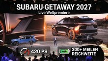 2027 Subaru Getaway Performance-Check: AWD, 420 PS, Schnellladen