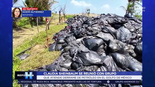 ¡No dejará solos a los pescadores! Claudia Sheinbaum dará apoyos a afectados por derrame petrolero