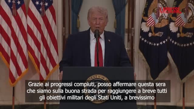 Iran, Trump: «Li colpiremo con estrema durezza nelle prossime due o tre settimane»