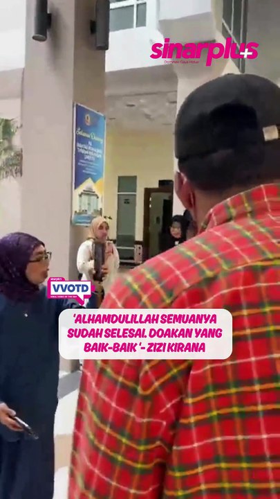 ‘Alhamdulillah semuanya sudah selesai. Doakan yang baik-baik' - Zizi kirana