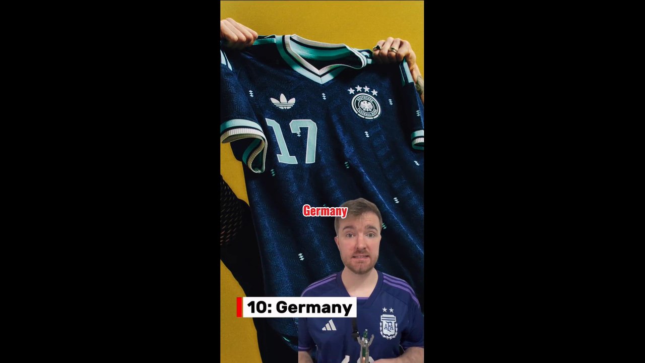 World Cup top Adidas away kits x AS USA