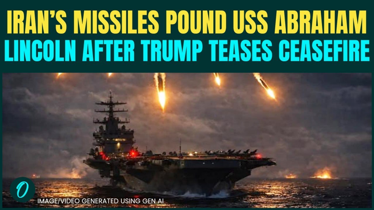 Trump’s USS Abraham Lincoln BOMBED by Iran- Missiles FORCES US Warship to FLEE | CHILLING Attack