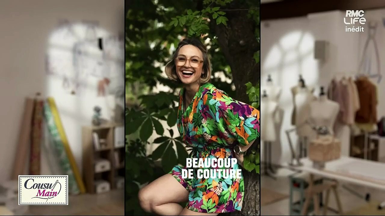 Les premières minutes de la nouvelle version de "Cousu main" sur RMC Life avec Cristina Cordula