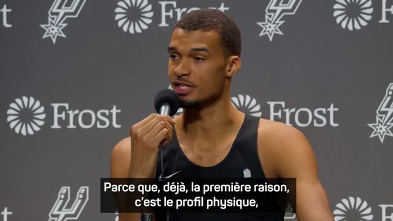 Spurs - Wembanyama : "L'efficacité a été un gros axe de développement cet été"