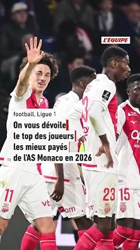 Les salaires de la Ligue 1 2026 : le top 5 des plus gros salaires de Monaco - Foot - Les salaires de la Ligue 1 2026