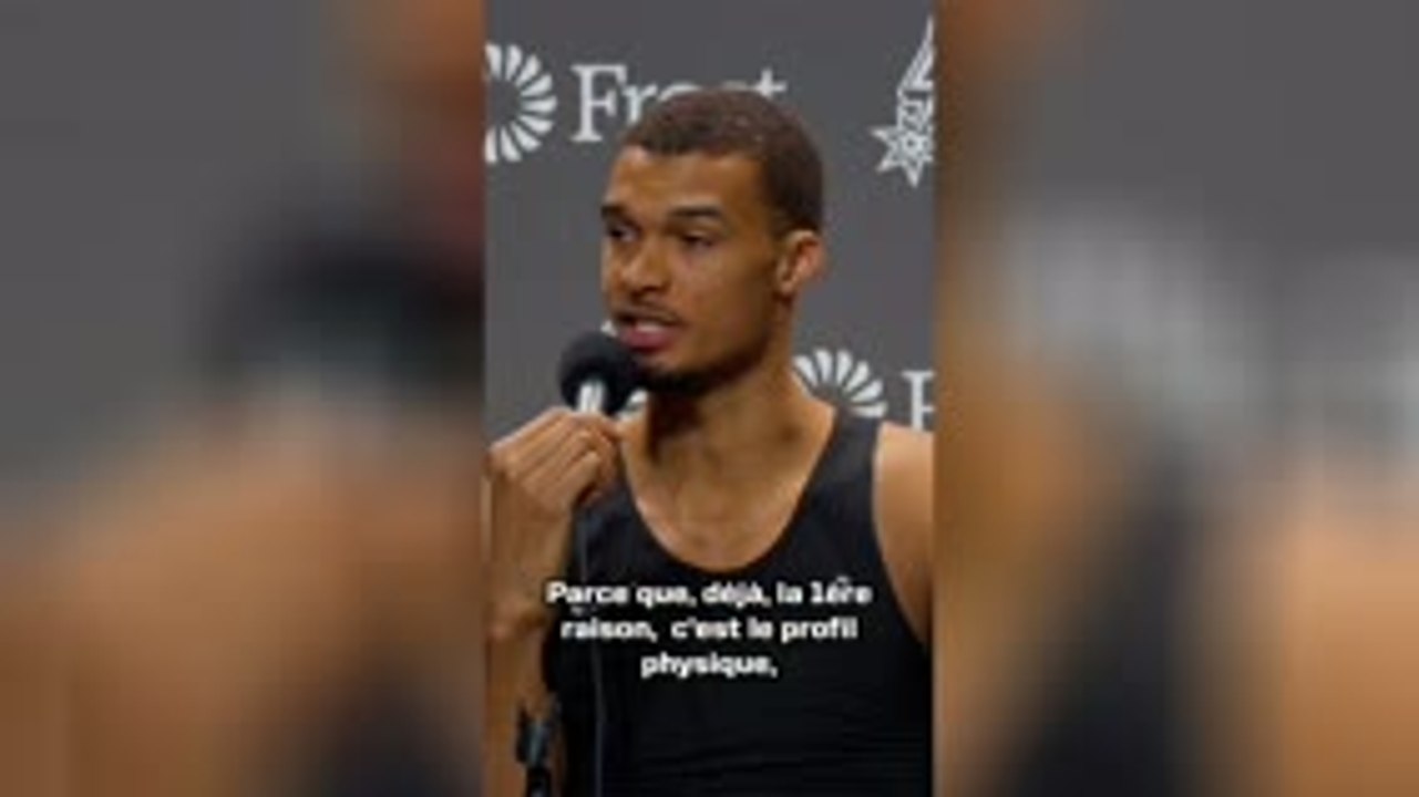 Spurs - Wembanyama : "L'efficacité a été un gros axe de développement cet été"