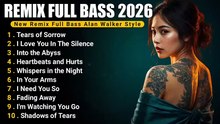 Alan Walker Style Remix 2026 🔥 Full Bass EDM | Chill & Night Drive Full Album