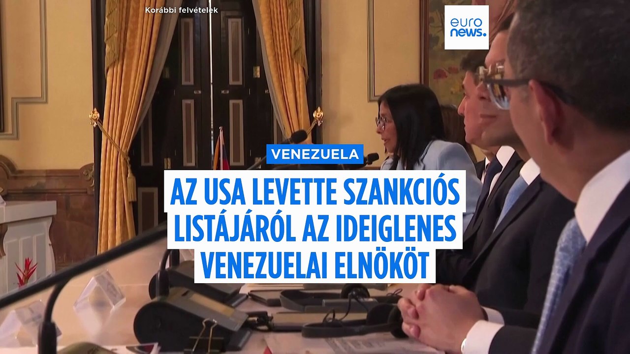 Az Egyesült Államok feloldotta az ideiglenes venezuelai elnök elleni szankciókat