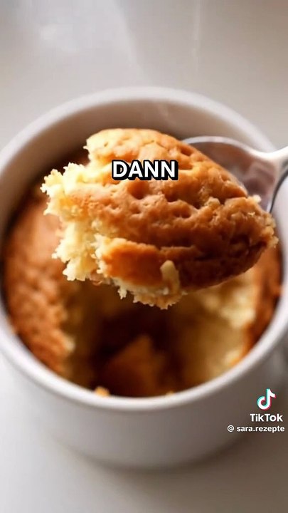 Kleiner Kuchen aus der Mikrowelle